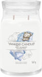 Yankee Candle Lumânare aromatică Signature sticlă mare Soft Blanket 567 g
