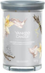 Yankee Candle Lumânare aromatică Signature tumbler mare Smoked Vanilla & Cashmere 567 g