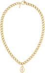 Calvin Klein Colier elegant placat cu aur Edgy Pearls 35000560