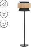 Uniprodo Állólámpa - rattan lámpaernyő - 40 W - magasság: 153 cm (UNI_LD_07)