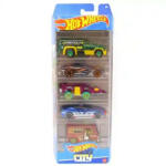 Mattel Mattel Hot Wheels kisautók 5 darabos szett - City (HTV39) - morzsajatekbolt