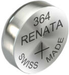 Renata Set Baterii Ceas Renata 364, SR621SW, AG1, 1.55V, 0% mercury, 10buc Baterii de unica folosinta