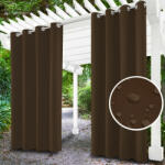 Mondo Italia Kerti függöny a gyűrűk a teraszon MIG22 barna