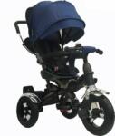 Tesoro Baby B-12 tricikli - Fekete/Sötétkék (TESORO BT-12 FRAME BLACK-GRANA) - bestmarkt