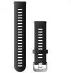 Garmin Forerunner 55 óraszíj 20mm szilikon fekete (Quick Release) (010-11251-9P)