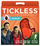 Tickless Repelent ultrasonic pentru oameni, împotriva căpușelor TICKLESS HUMAN - portocaliu