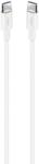 Ttec Кабел ttec - Fast Charge, USB-C/USB-C, 2 m, 65W, бял (8694470827841)