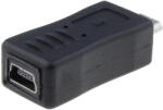 VCOM Адаптер VCom - CA418, Micro USB/Mini USB, черен (CA418)