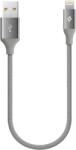 Ttec Кабел ttec - AlumiCable, USB-A/Lighting, 0.3 m, сив (8694470694771)