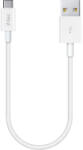 Ttec Кабел ttec - MiniCable, USB-C/USB-A, 0.3 m, бял (8694470827544)