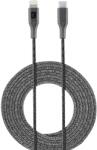 Cellularline Кабел Cellularline - 8587, USB-C/Lightning, 2.5 m, черен (USBDATAHOMEC2LMFIK)