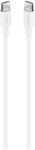 Ttec Кабел ttec - Fast Charge, USB-C/USB-C, 1.5 m, 100W, бял (8694470827902)