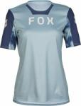 FOX Womens Defend Taunt Short Sleeve Jersey Gunmetal S (32157-038-S)