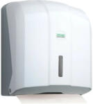 Vialli zárható V hajtogatott kéztörlő adagoló Fehér 400 lapos (K4)