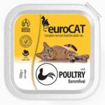 Eurocat nedves macskaeledel 100g baromfi