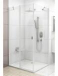 RAVAK Cabina dus Ravak Chrome CRV2+CPS, 120x80xH195 cm, profil alb (1QVG0100Z1+9QV40100Z1)