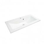 Oristo Lavoar Oristo Silver 90x45 cm marmura compozita (ORSUME-SI-90-92)
