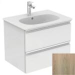 Ideal Standard Mobilier baza Ideal Standard Tesi 60X49X44 cm cu doua sertare lemn deschis (T0050VI)