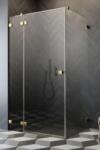 Radaway Cabina dus Radaway Essenza Pro Gold KDJ 80x70xH200 cm, stanga (10097080-09-01L+10098070-01-01)