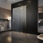 Radaway Cabina dus Radaway Essenza Pro Gold KDJ+S 80x90xH200 cm, dreapta (10097380-09-01R+10098090-01-01+10098090-01-01)