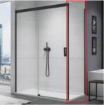 SanSwiss Perete lateral SanSwiss Cadura CAST 80 x H200 cm profil negru mat (CAST0800607)