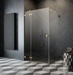 Radaway Cabina dus Radaway Essenza Pro Gold KDJ 90x90xH200 cm, stanga (10097090-09-01L+10098090-01-01)