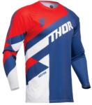 Thor Bluza Motocross/Enduro Thor Sector Checker albastru cu rosu