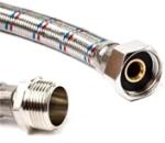 Technik Therm flexibilis bekötőcső vízre, 3/8" hollandi - 3/8" KM - 15 cm KB 37-8M38H38-15 (37-8M38H38-15)