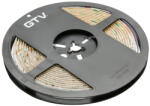 GTV RGB LED szalag, LED FLASH RGB technológia, SMD5630, IP65, 30LED/m, 7, 2W/m, 450lm/m, 10mm széles (GTV-LD-RGB-150-65) (GTV-LD-RGB-150-65)