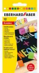 Faber-Castell Eberhard Faber táblakréta készlet 12db-os alap+neon színek (E526012)