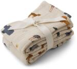 LIEWOOD Lewis textilpelenka - Szafari állatok - 2 db-os szett