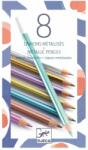 DJECO Metál ceruza készlet, 8 szín