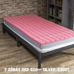 VitaRoll - Slim 7 zónás RED EcO Matrac, Silver/Ezüst huzattal, 90x200cm (roll-mat-slim-ecozonared-silver-14-2-5-90-200-cm)