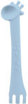 KikkaBoo etetõkanál szilikon Zsiráfos kék (CMT57046264)