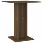 vidaXL Barna tölgy színű szerelt fa bisztróasztal 60 x 60 x 75 cm (815104) - plaza8
