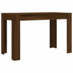 vidaXL Barna tölgy színű szerelt fa étkezőasztal 120 x 60 x 75 cm (838191) - plaza8