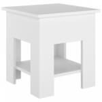 vidaXL Fehér szerelt fa dohányzóasztal 40 x 40 x 42 cm (810271) - plaza8