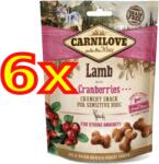 CARNILOVE Dog Crunchy Snack Bárányhús - Vörösáfonya 6 x 200 g ( Lamb - Cranberries )