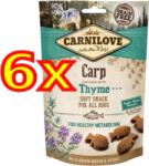 CARNILOVE Dog Semi Moist Snack Ponty - Kakukkfű 6 x 200 g ( Carp - Thyme )