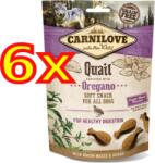CARNILOVE Semi Moist Snack Fürj Oregánó 6 x 200 g ( Quail - Oregano )