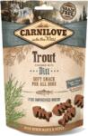 CARNILOVE Semi Moist Snack Pisztráng - Kapor 200 g ( Trout - Dill )
