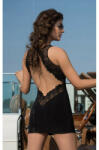 SOFTLINE Pearl Dress Softline 1779, black - S/M (5906340725779)