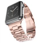 Techsuit Curea pentru Apple Watch 1/2/3/4/5/6/7/8/9/SE/SE 2/Ultra/Ultra 2 (42/44/45/49mm) - Techsuit Watchband (W036) - Pink (KF239474)