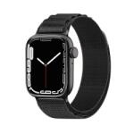 Techsuit Curea pentru Apple Watch 1/2/3/4/5/6/7/8/9/SE/SE 2/Ultra/Ultra 2 (42/44/45/49mm) - Techsuit Watchband (W037) - Black (KF2310827)