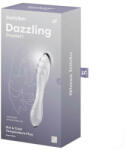 Satisfyer Dazzling Crystal 1 transparent (18.2cm) (4061504045658) Dildo