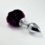 Lovetoy Pompon Metal Plug Small Purple (6970260904636)
