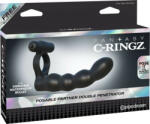 Fantasy C-ringz Posable Partner Double Penetrator (603912358803) Inel pentru penis