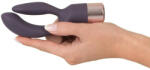 Elegant Series Mini Vibrator iepure din silicon, extrem de flexibil Elegant Series Mini Double Vibe (15, 2 cm) (4024144632565) Vibrator