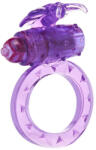 ToyJoy Flutter Ring Vibrating, purple (8713221056931) Inel pentru penis