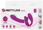 Pretty Love Strap-On Pretty Love Vibrating Strapless cu 12 moduri de vibratii (6959532325324)